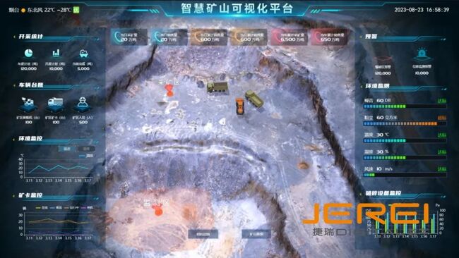 捷瑞数字携凯时尊龙云平台亮相中国煤矿采矿技术交流及设备展览会，助力矿山企业智能化、绿色化发展